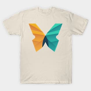 Butterfly Motif - Minimalist butterfly design for the environment T-Shirt